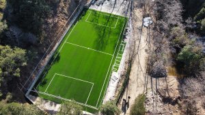 Κατασκευή γηπέδου ποδοσφαίρου με χλοοτάπητα ιταλικής προελεύσεως