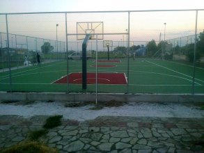 Basketball court construction