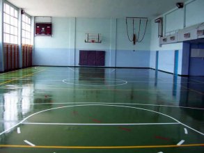 Basketball-handball-volleyball indoor polyurethane sports flooring 10mm