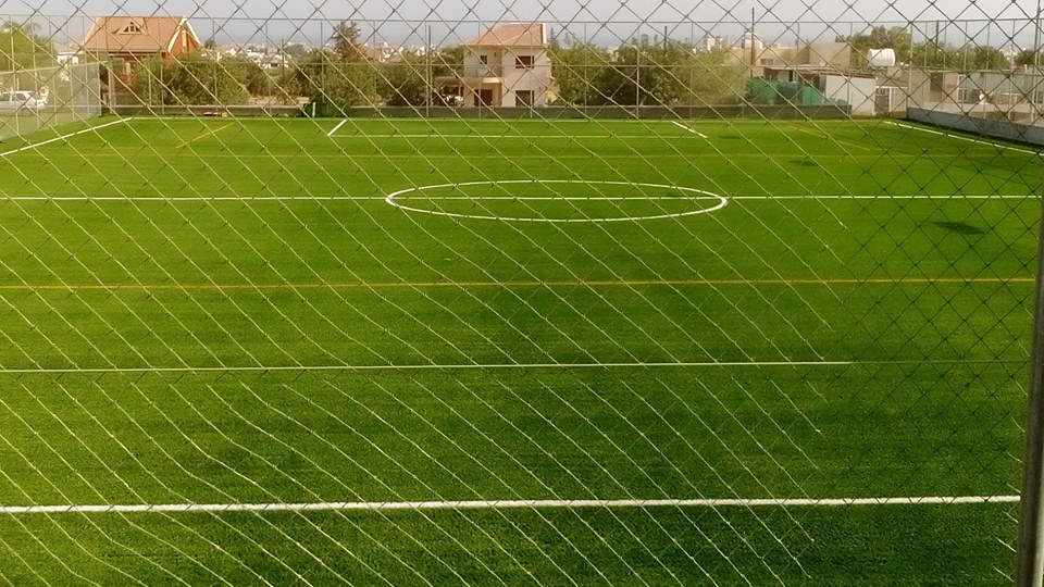 Sport installations for soccer construction