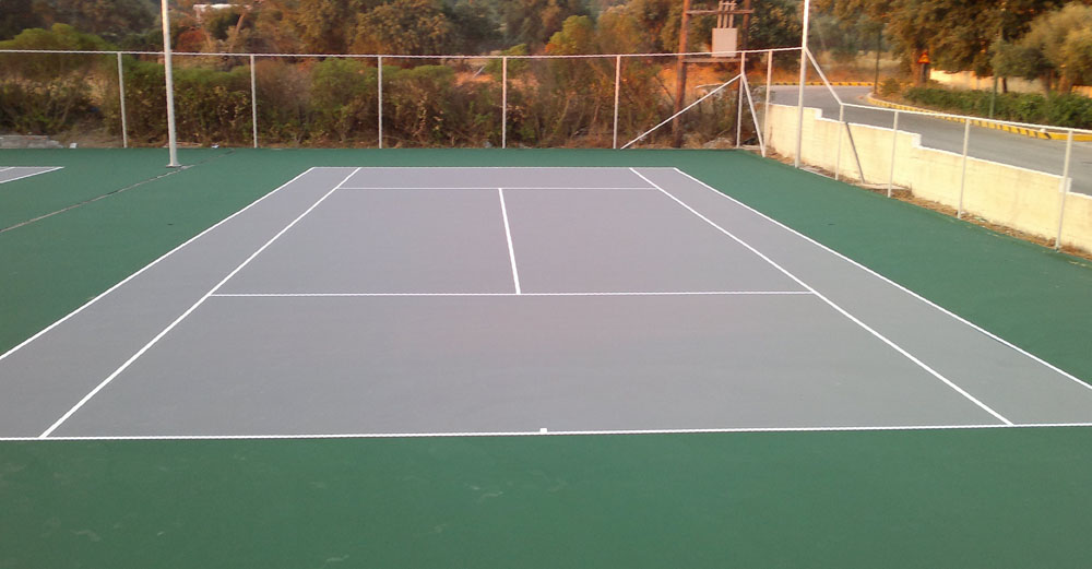 Κατασκευή γηπέδου τέννις