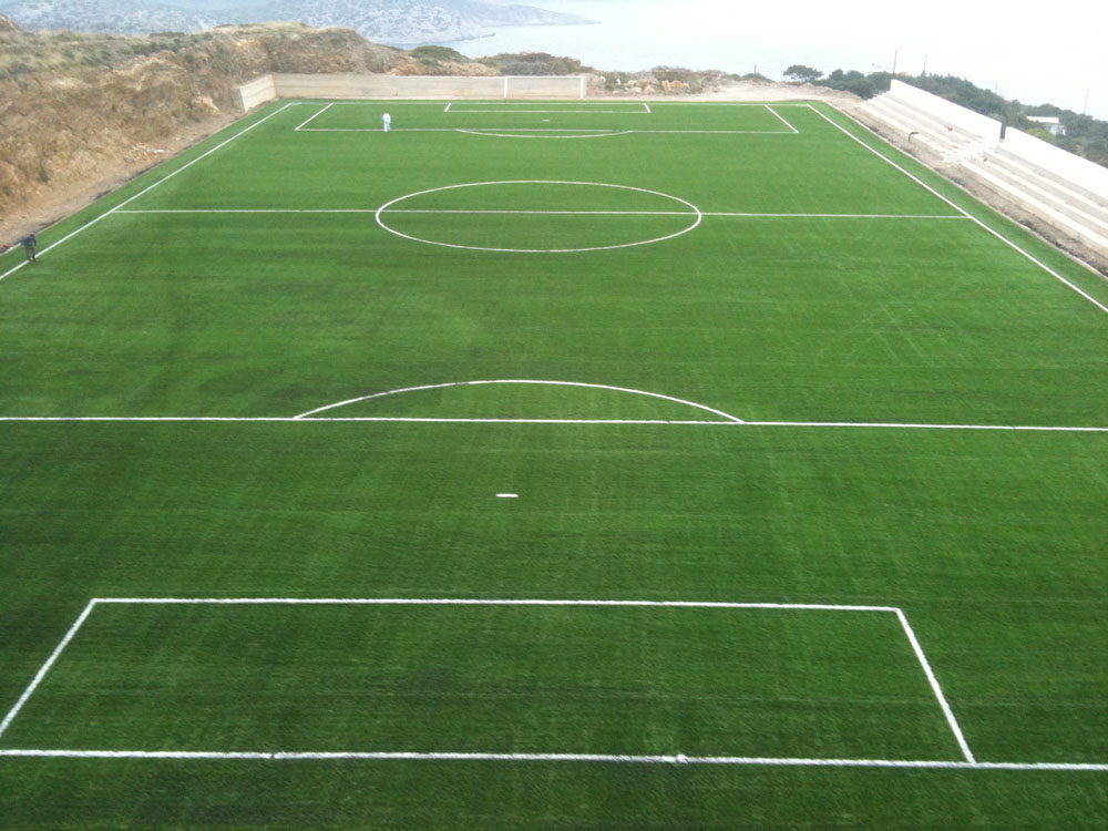 Construction of artificial turf FIFA