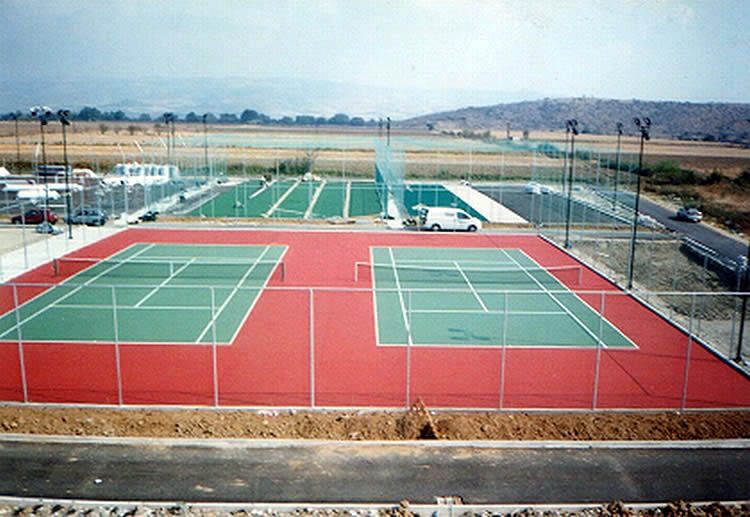 Outdoor acrylic flooring of tennis court 2-4mm